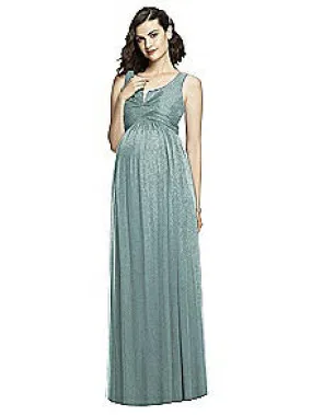 After Six Shimmer Maternity Bridesmaid Dress M424LS