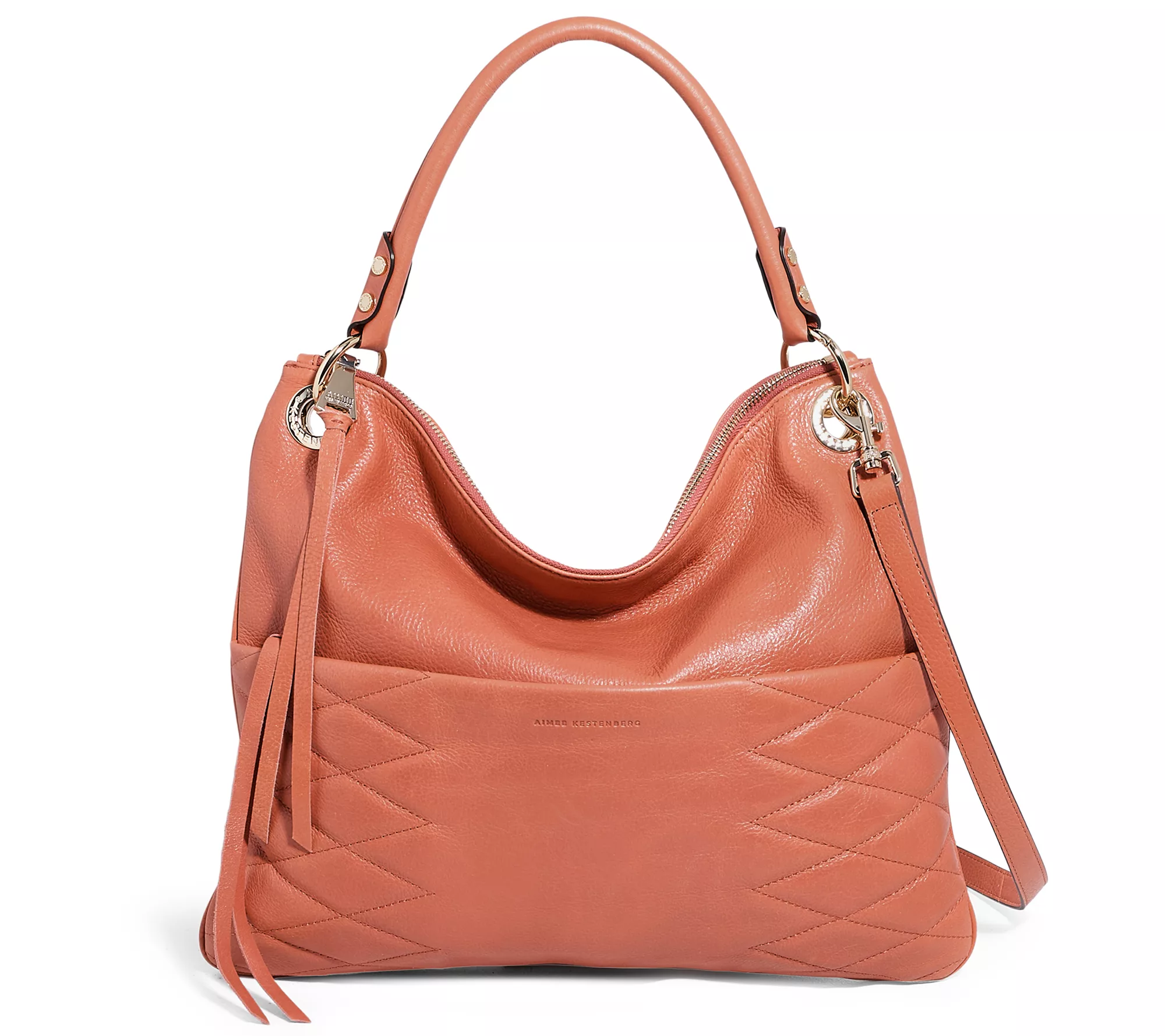 Aimee Kestenberg Convertible Leather Shoulder Bag