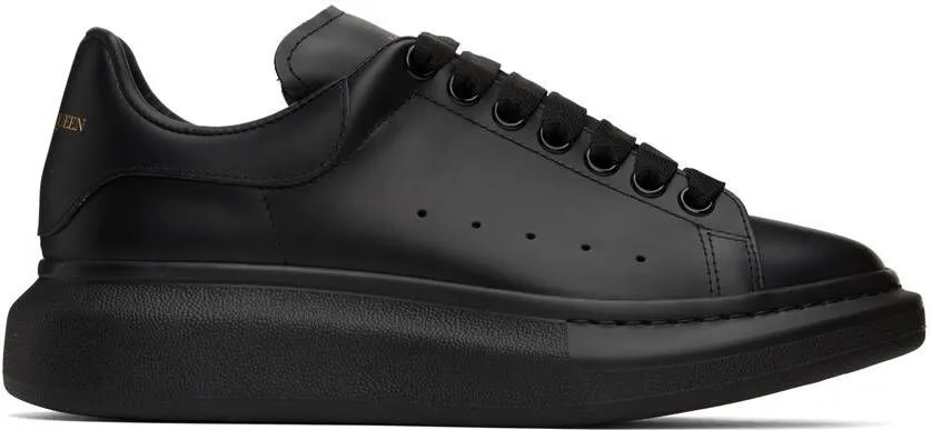 Alexander McQueen Black Oversized Sneakers