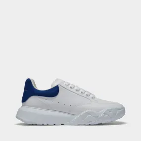 Alexander McQueen  Court Sneakers - Alexander Mcqueen - White/Blue Paris - Leather