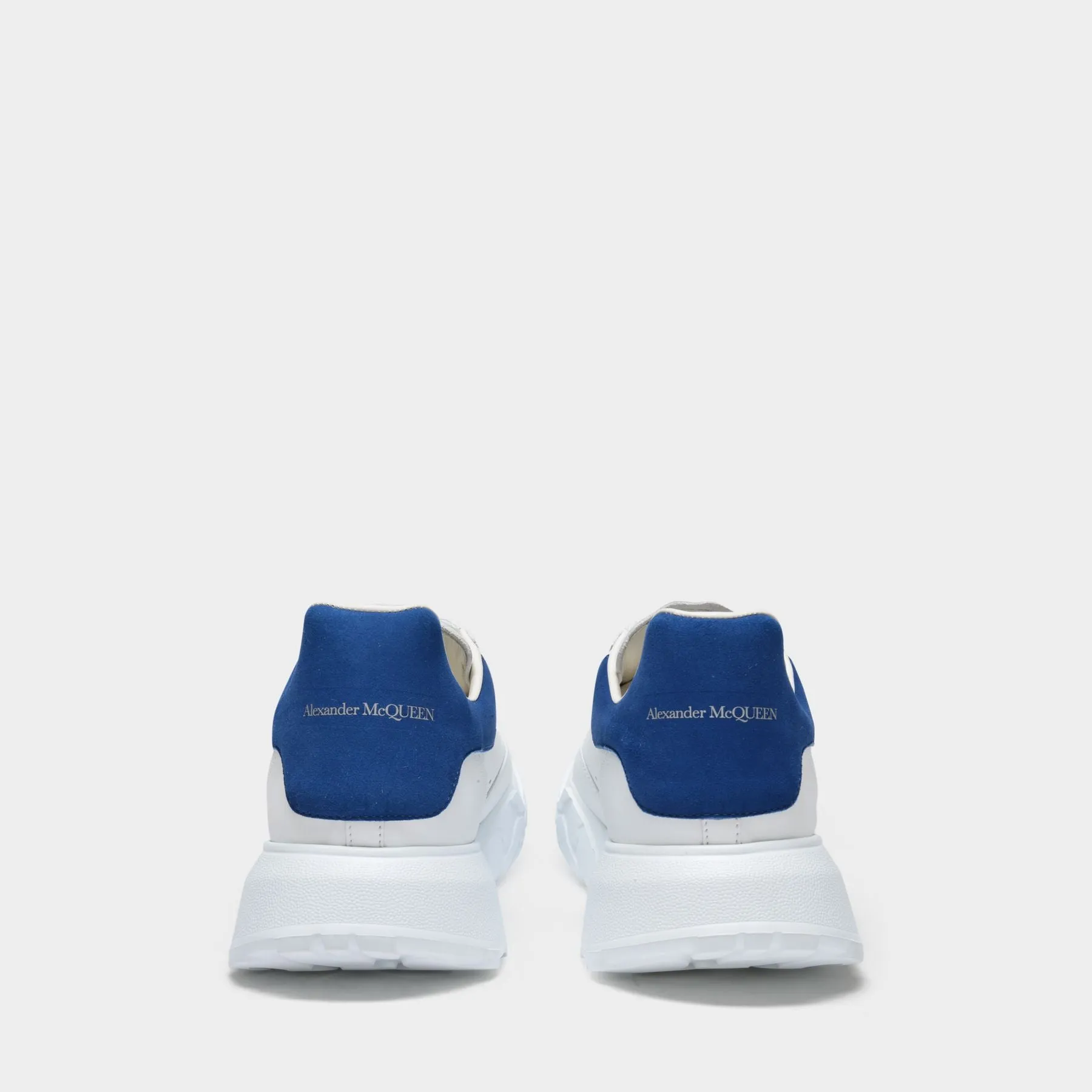 Alexander McQueen  Court Sneakers - Alexander Mcqueen - White/Blue Paris - Leather