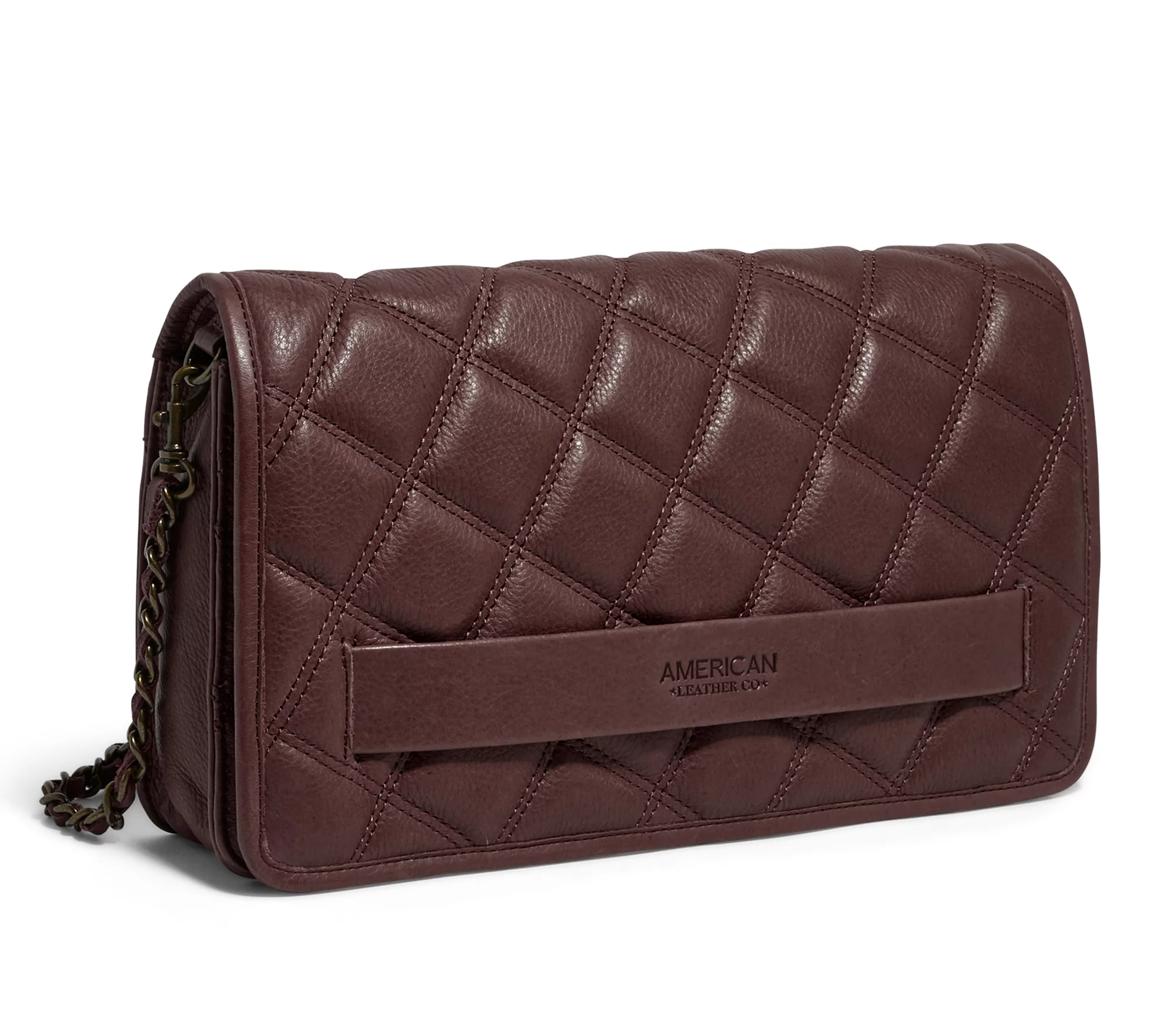 American Leather Co. EmersonQuilted ConvertibleShoulder Bag