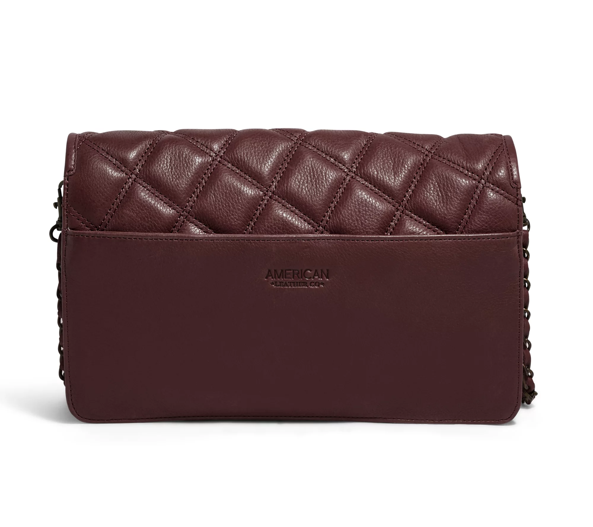 American Leather Co. EmersonQuilted ConvertibleShoulder Bag