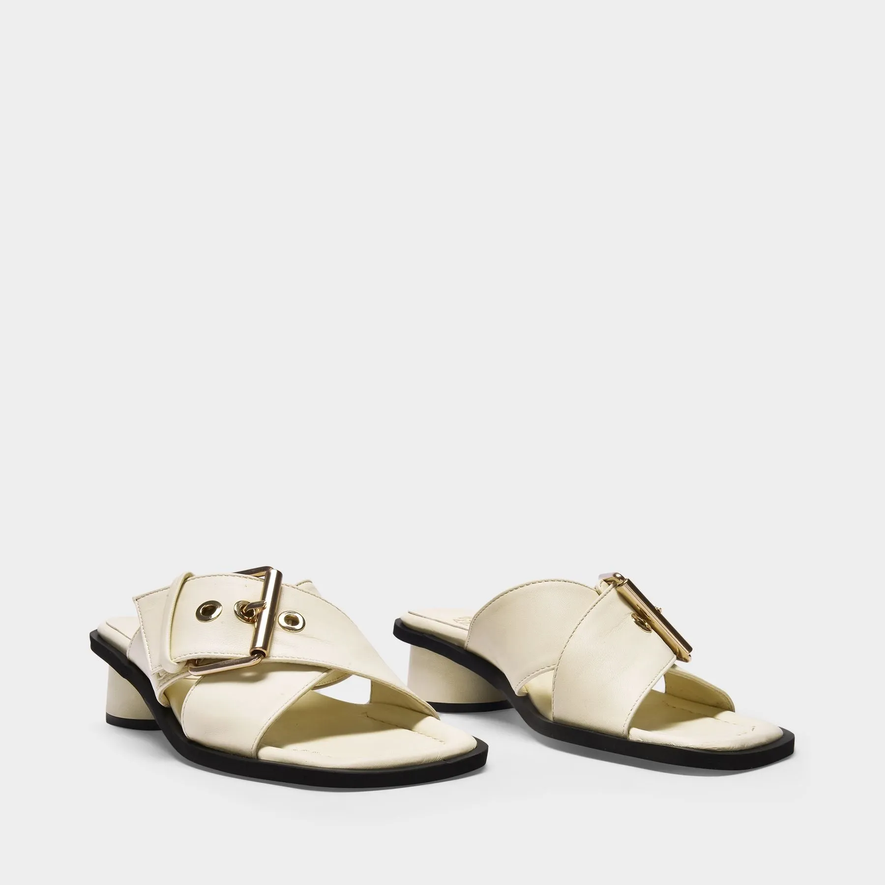 Anny Nord  Anyway Anyday Sandals in Beige Leather