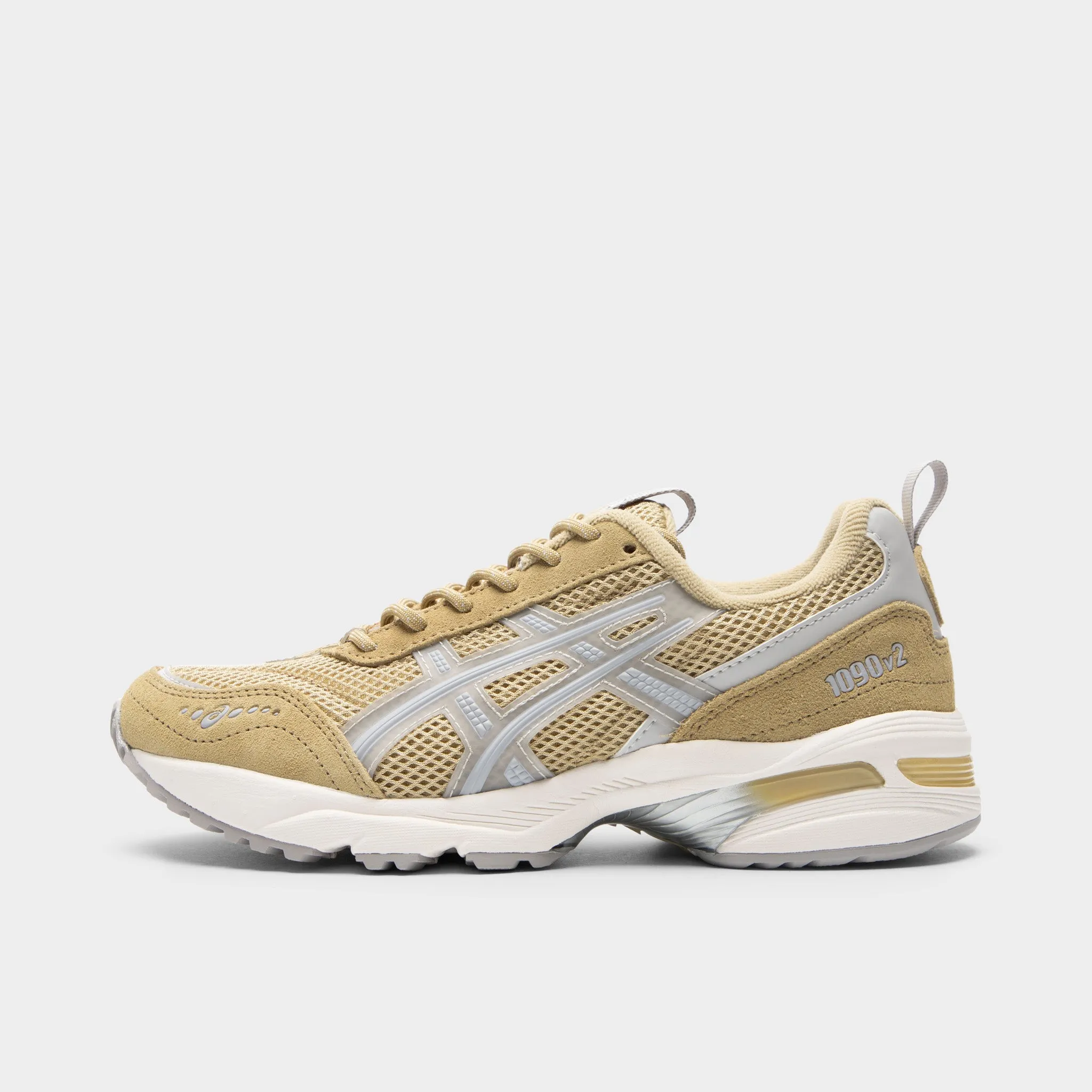 ASICS Women's GEL-1090v2 Khaki Beige / Oyster Grey