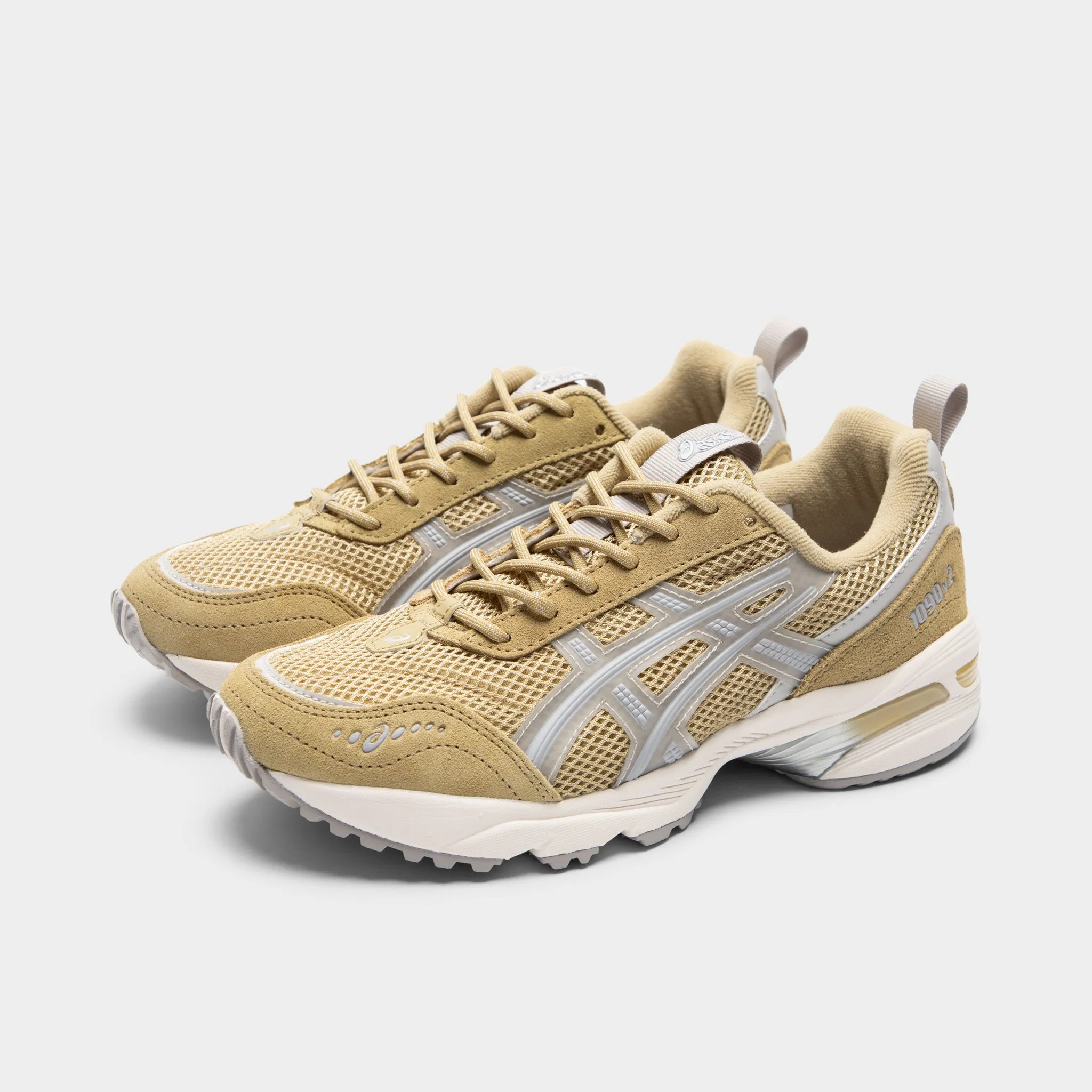 ASICS Women's GEL-1090v2 Khaki Beige / Oyster Grey