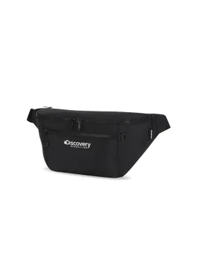 Athleisure Large Waist Bag Black