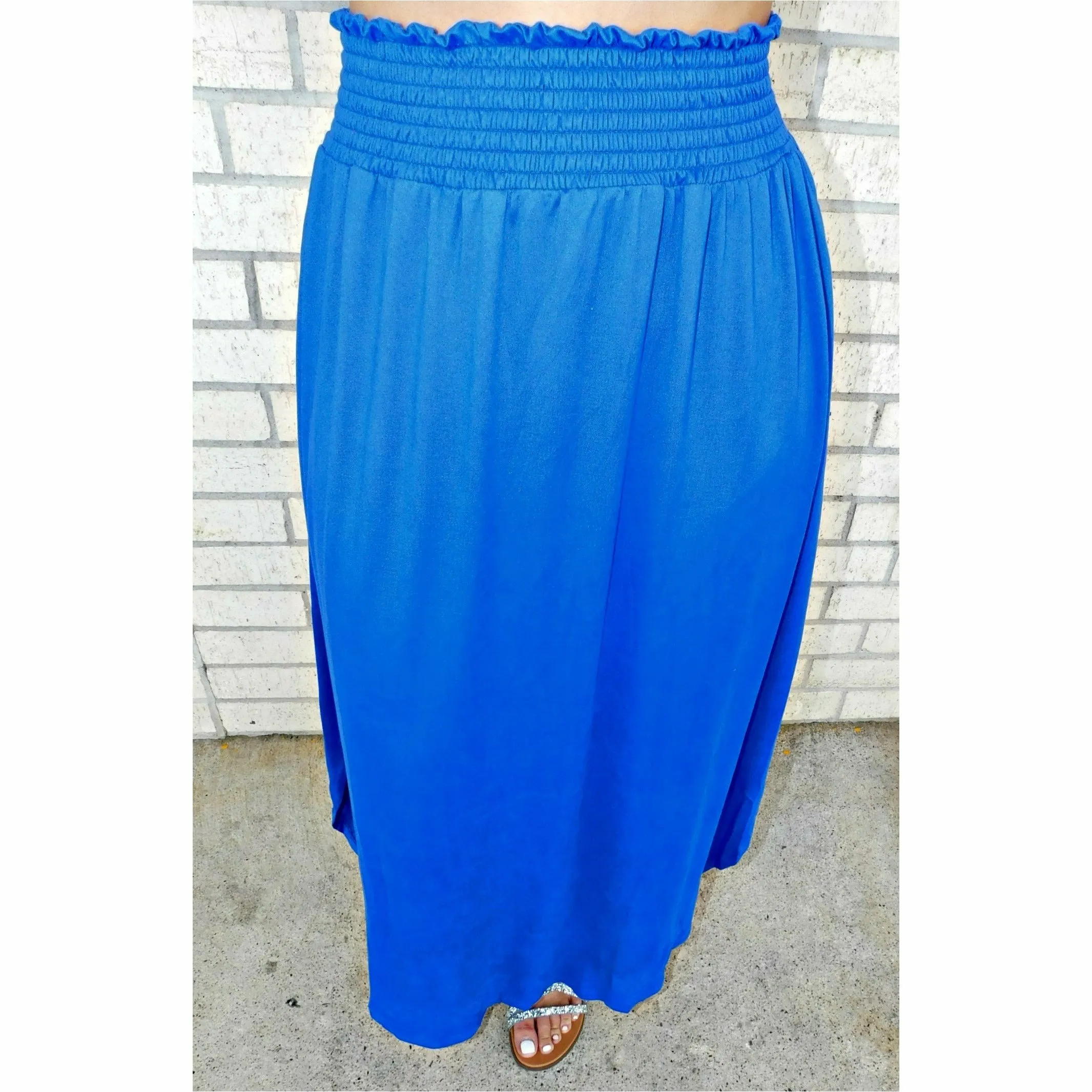 Aylie Royal Maxi Skirt