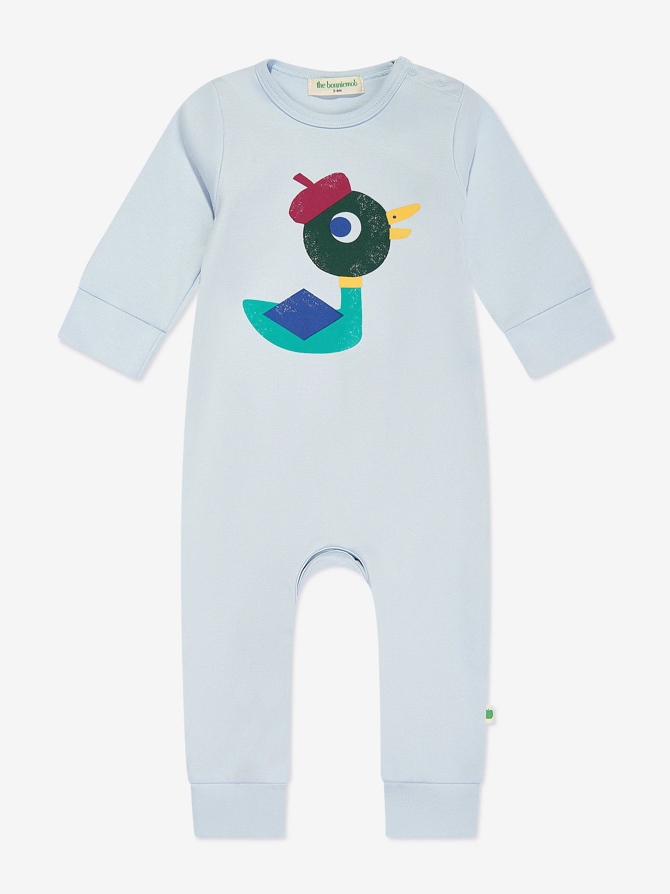 Baby Boys Birch Mallard Romper in Blue