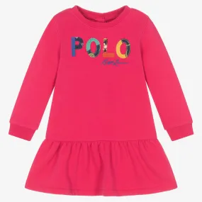 Baby Girls Pink Polo Dress