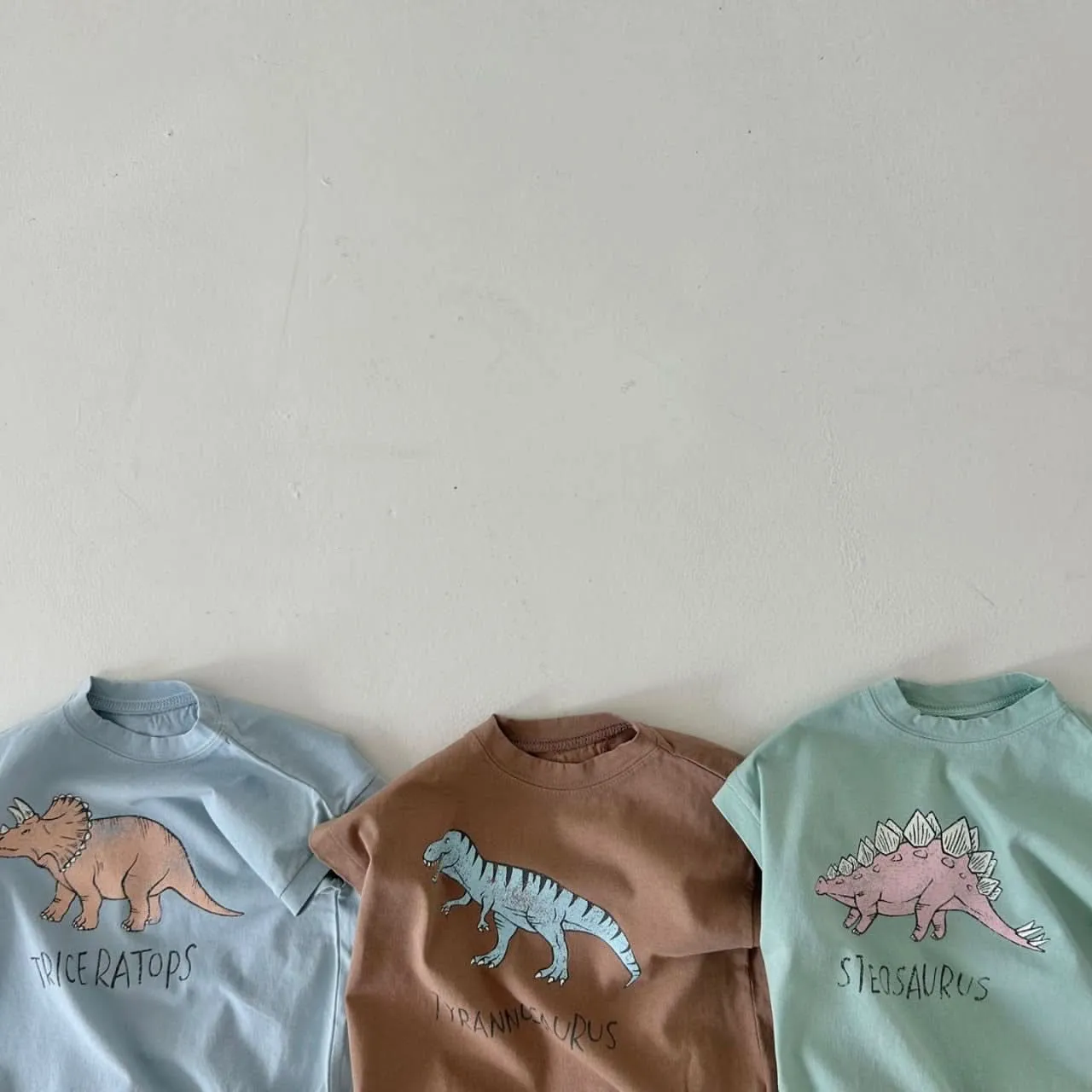 Baby Land Dinosaur Short Sleeve Romper (4-15m) - 3 Colors