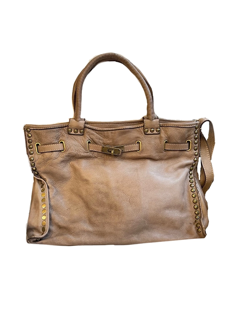 Banditas Banditas leather bag taupe