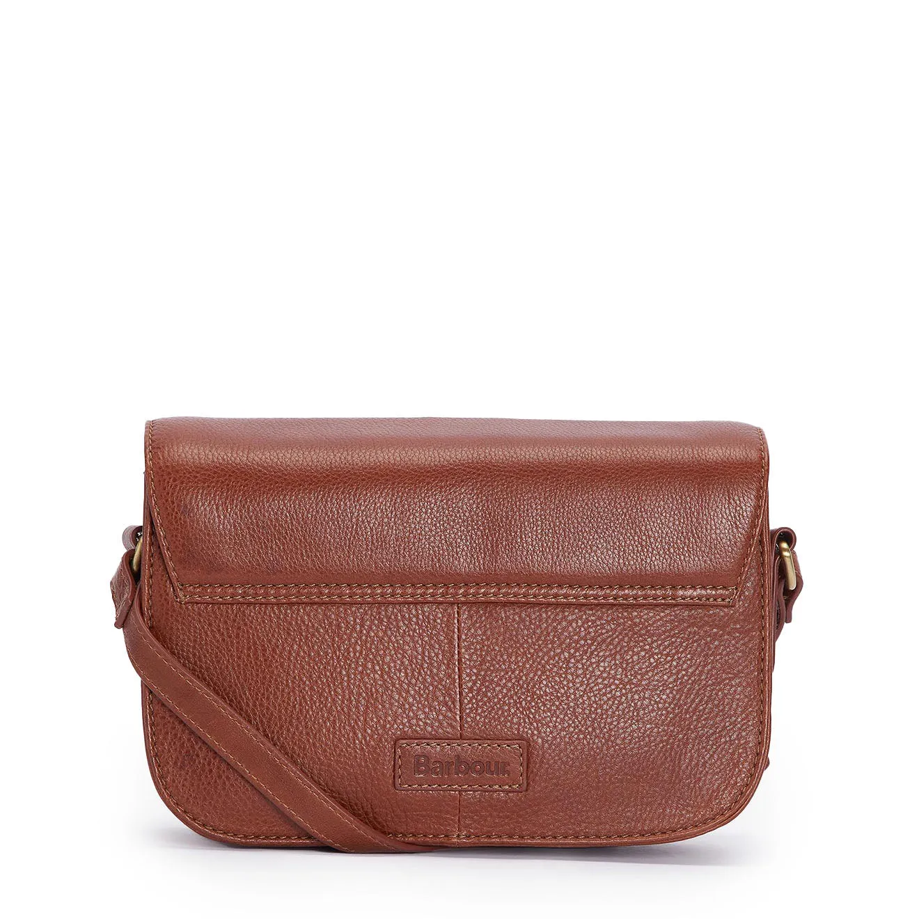 Barbour Isla Leather Cross Body Bag Brown