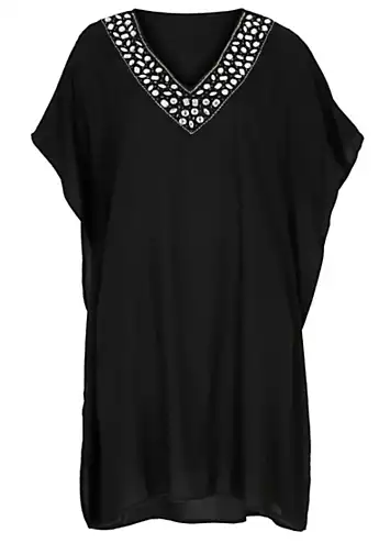 Beaded Tunic Dress by bonprix | Look Again