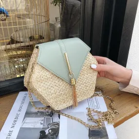 Bella Handmade Woven Rattan Bag