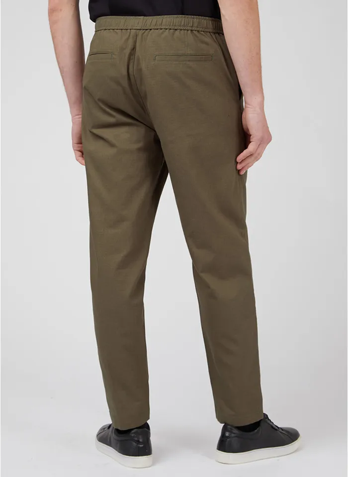 Ben Sherman Ripstop Workwear Trouser - Khaki