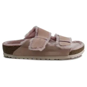 Birkenstock Arizona Shearling Suede Unisex Sandals - UK 5.5