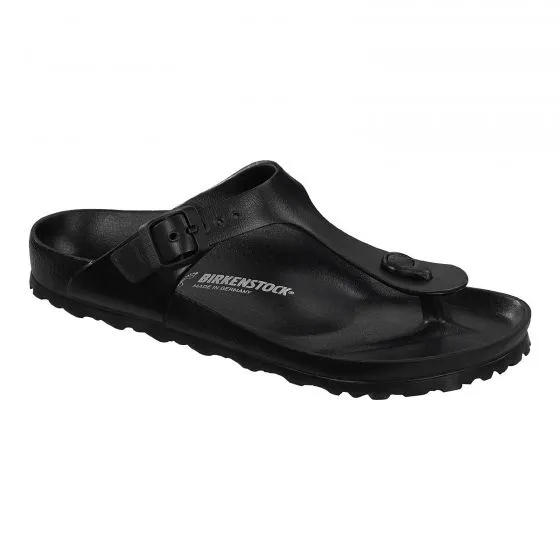 Birkenstock Unisex Gizeh Eva Black Sandals - Narrow Fit