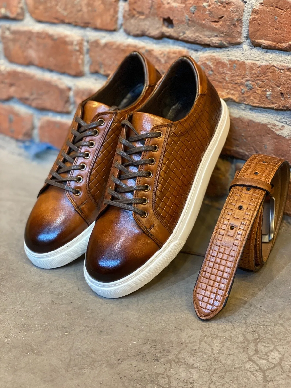 Bojo Custom Made Brown Leather Shoes