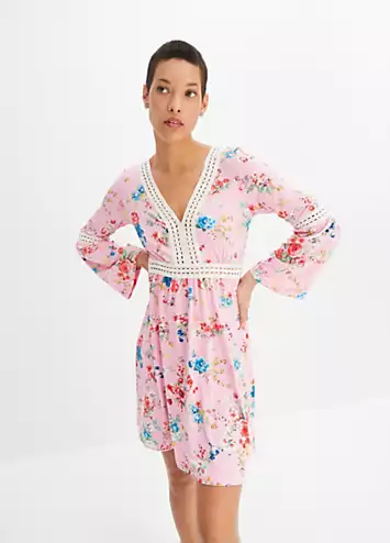 bonprix Floral Print Tunic Dress | Grattan