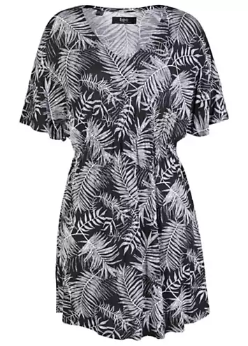 bonprix Printed V-Neck Tunic | Kaleidoscope