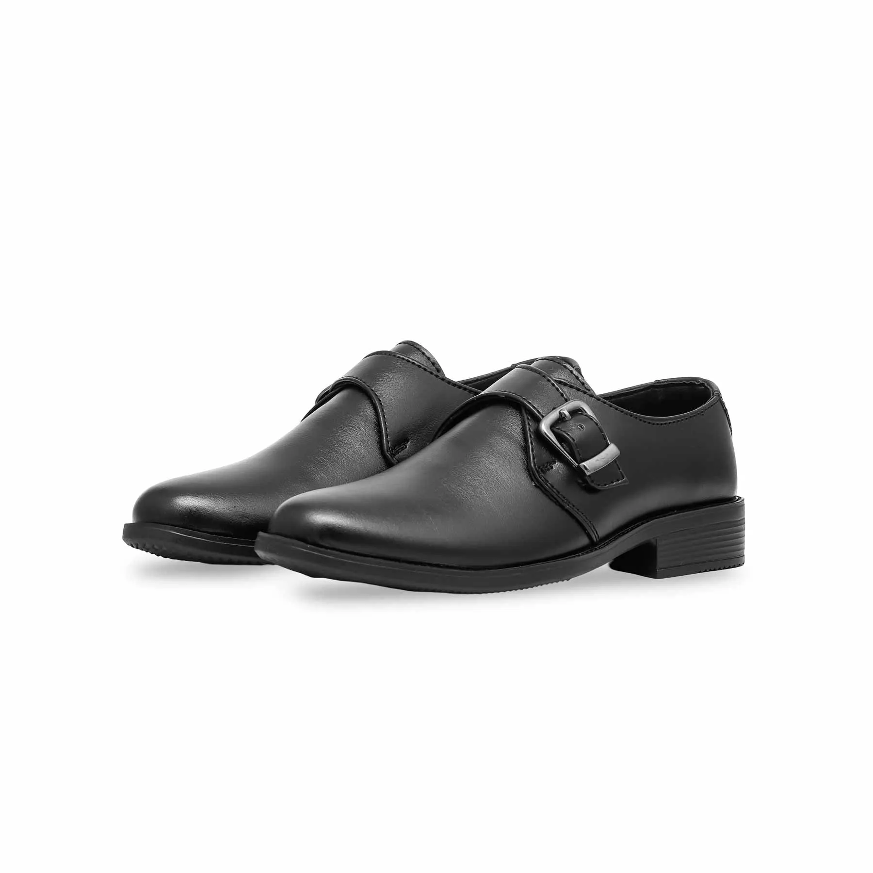 Boys Black Formal Shoes KD2214