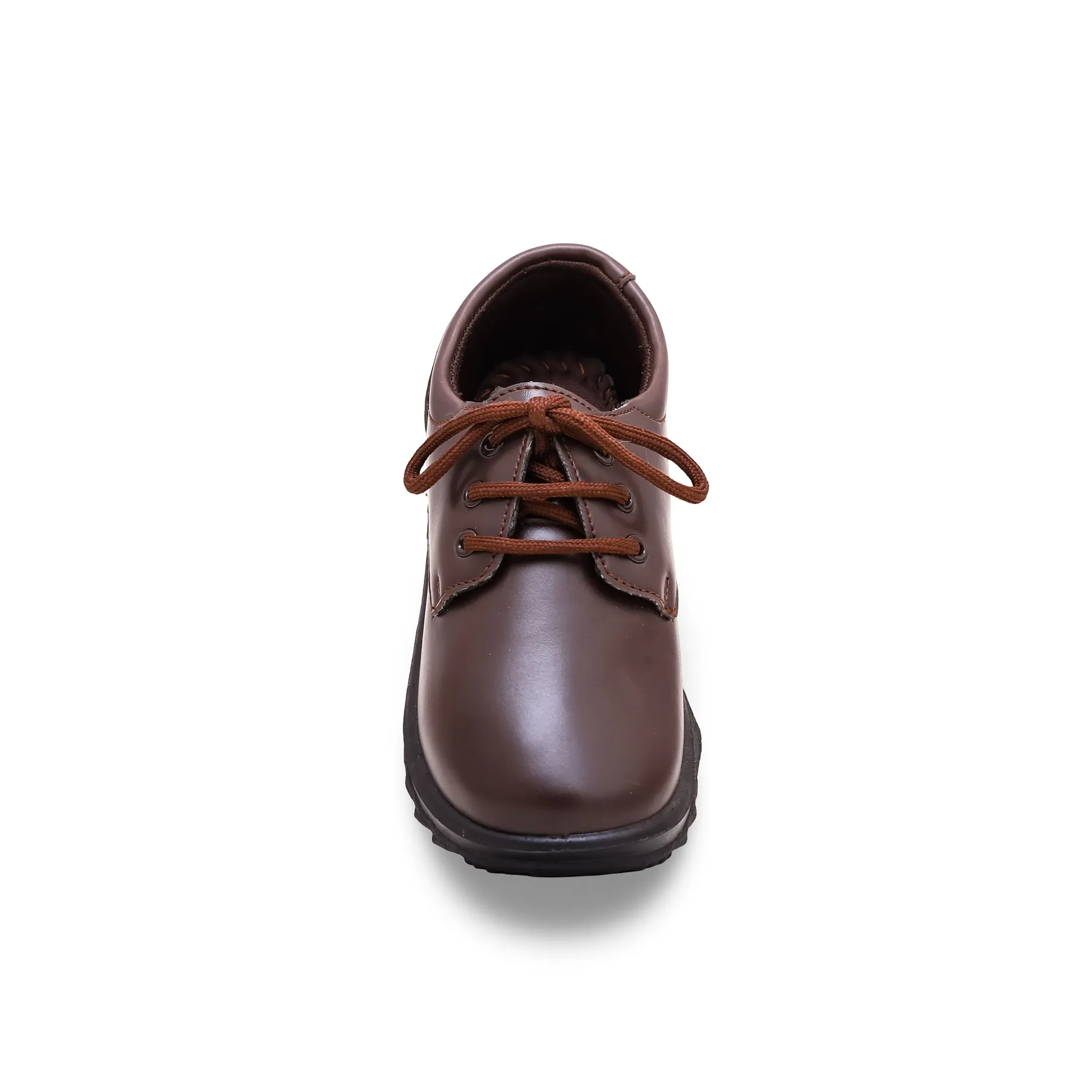 Boys Brown School Shoes  SK1063