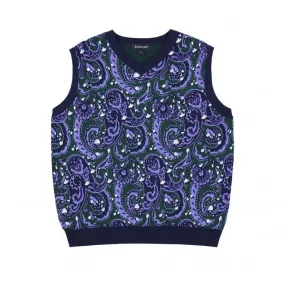 Bronze 56k Paisley Vest (Green)