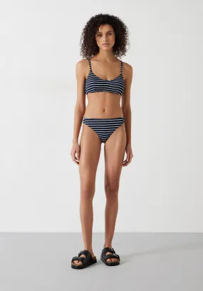 Cally Classic Stripe Rib Bikini Bottoms