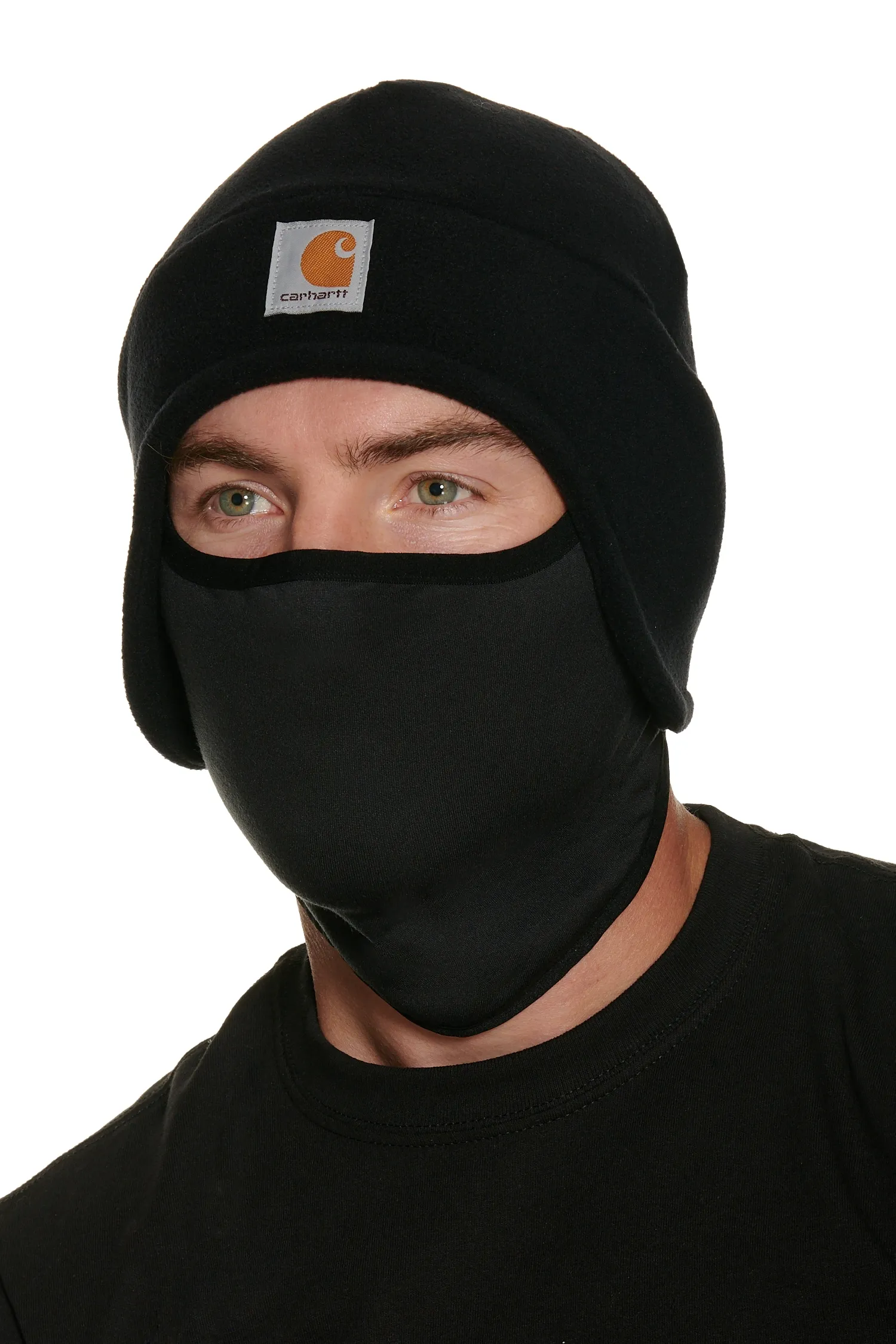 Carhartt Black Fleece 2-in-1 Headwear