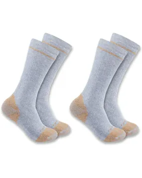 Carhartt Men's Midweight Steel Toe Boot Socks - 2-Pack