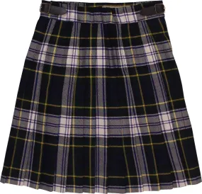 Checked Pleated Skirt | ThriftTale