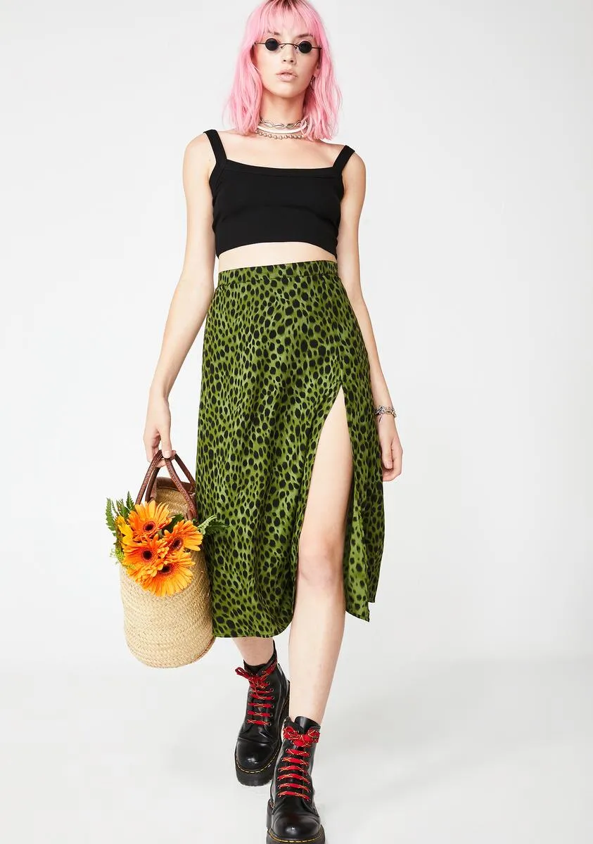 Cheetah Saika Skirt-