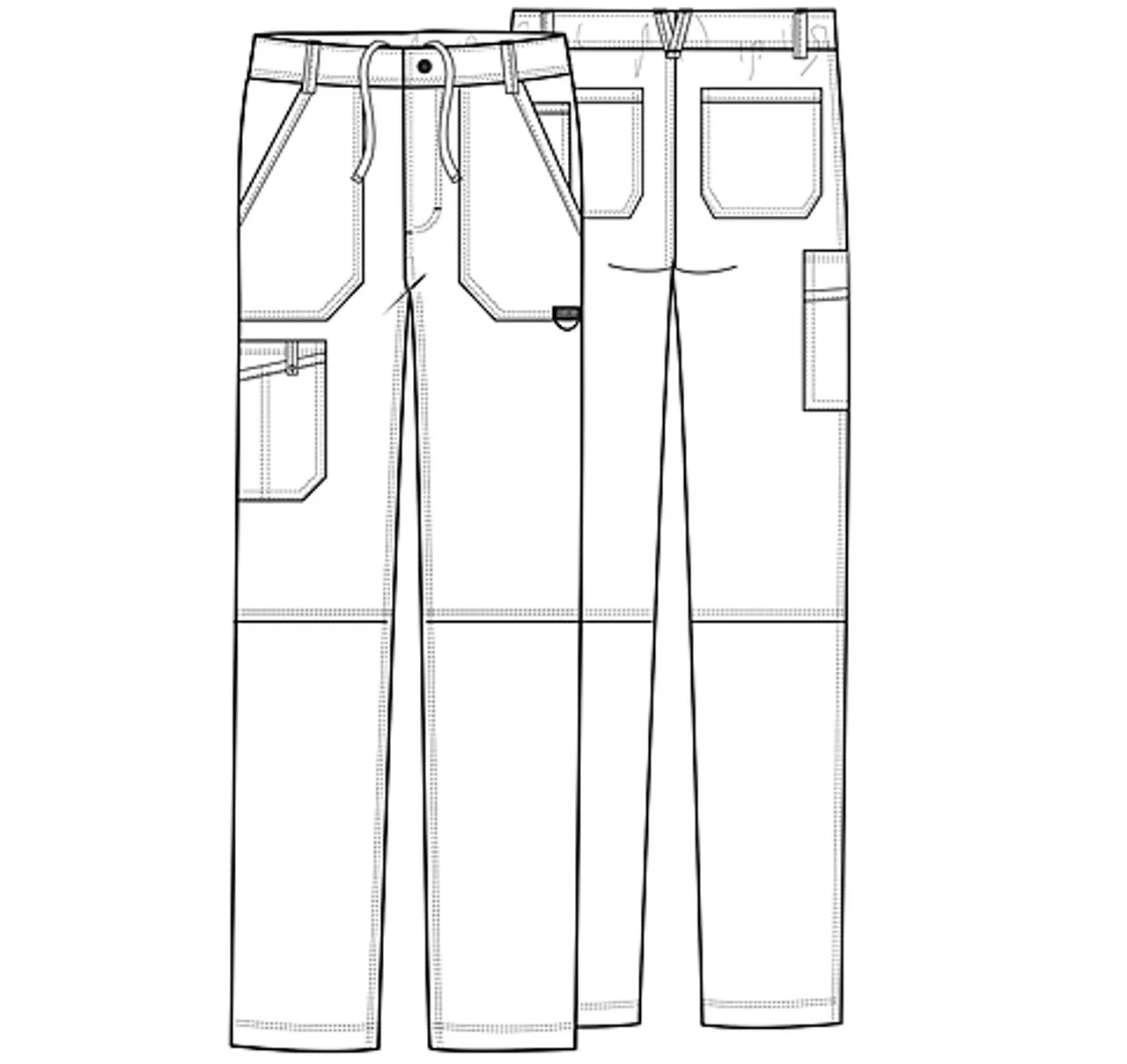 Cherokee Workwear Cherokee Workwear Revolution Men's Fly Front Pant #WW140