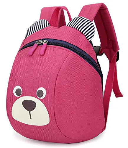 Children Kids Small Toddler Backpack With Leash Bear for Boy Girl Under 3 Years-kids