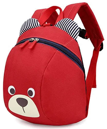 Children Kids Small Toddler Backpack With Leash Bear for Boy Girl Under 3 Years-kids