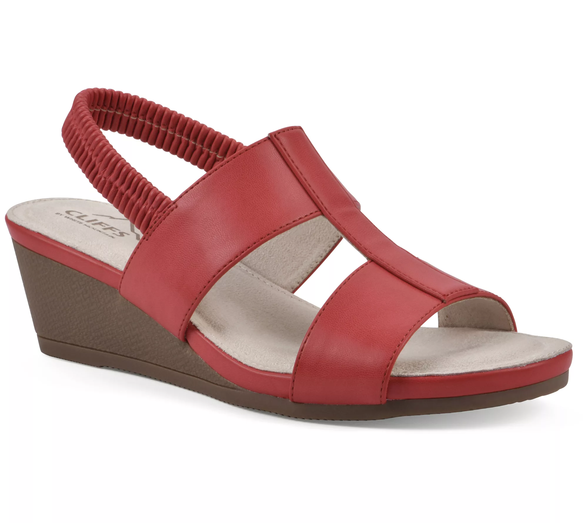 Cliffs by White Mountain Slingback Wedge Sandals - Candea