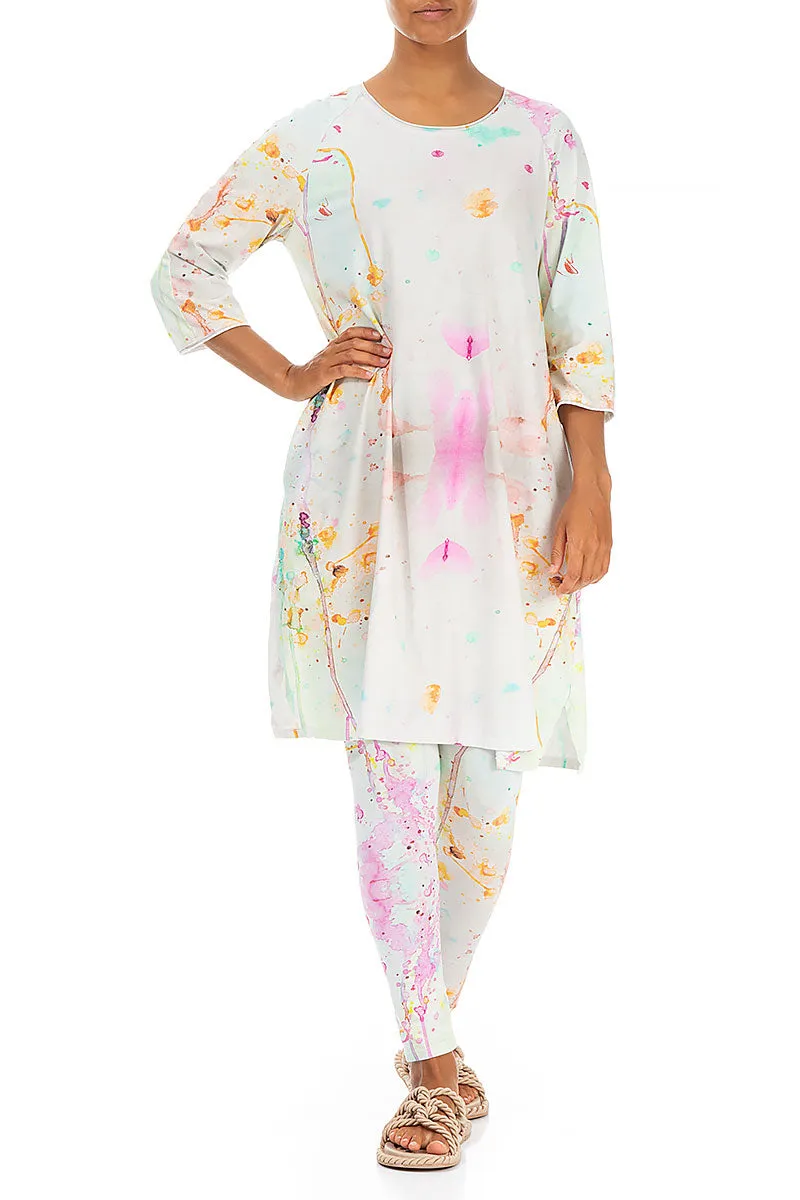 Colour Splash Cotton Tunic