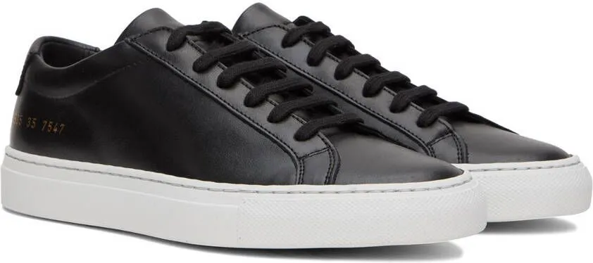 Common Projects Black Achilles Sneakers