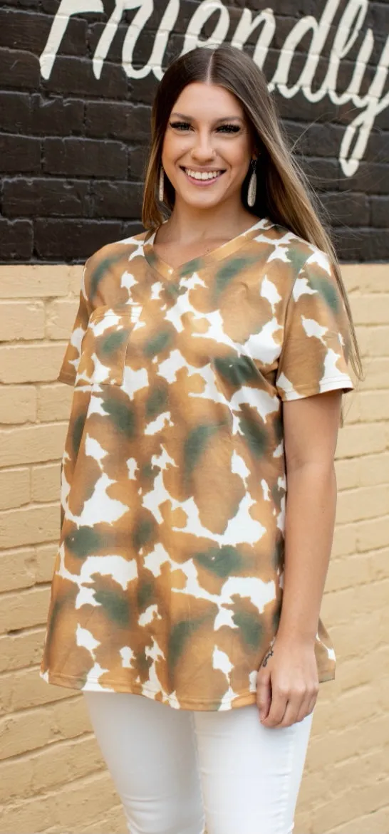 Cowhide Short Sleeve