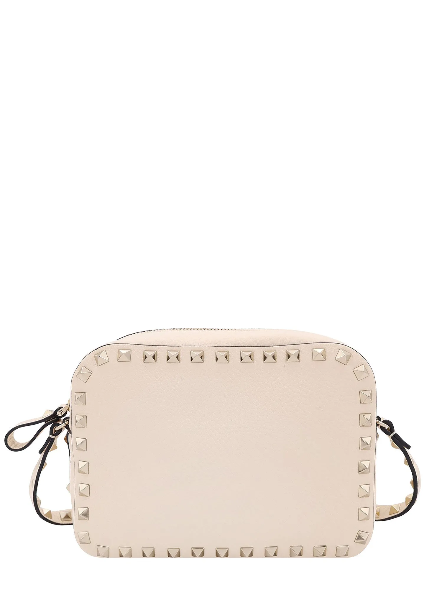 Cross-Body leather bag with iconic studs