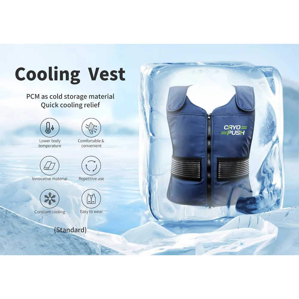 Cryopush Phase Change Cooling Vest - 18C