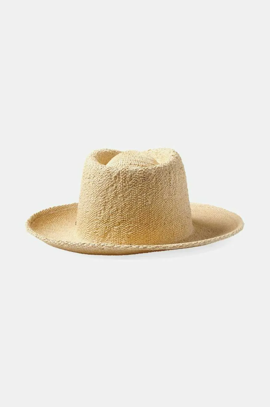 Dayton Basic Convertabrim Straw Rancher Hat - Natural