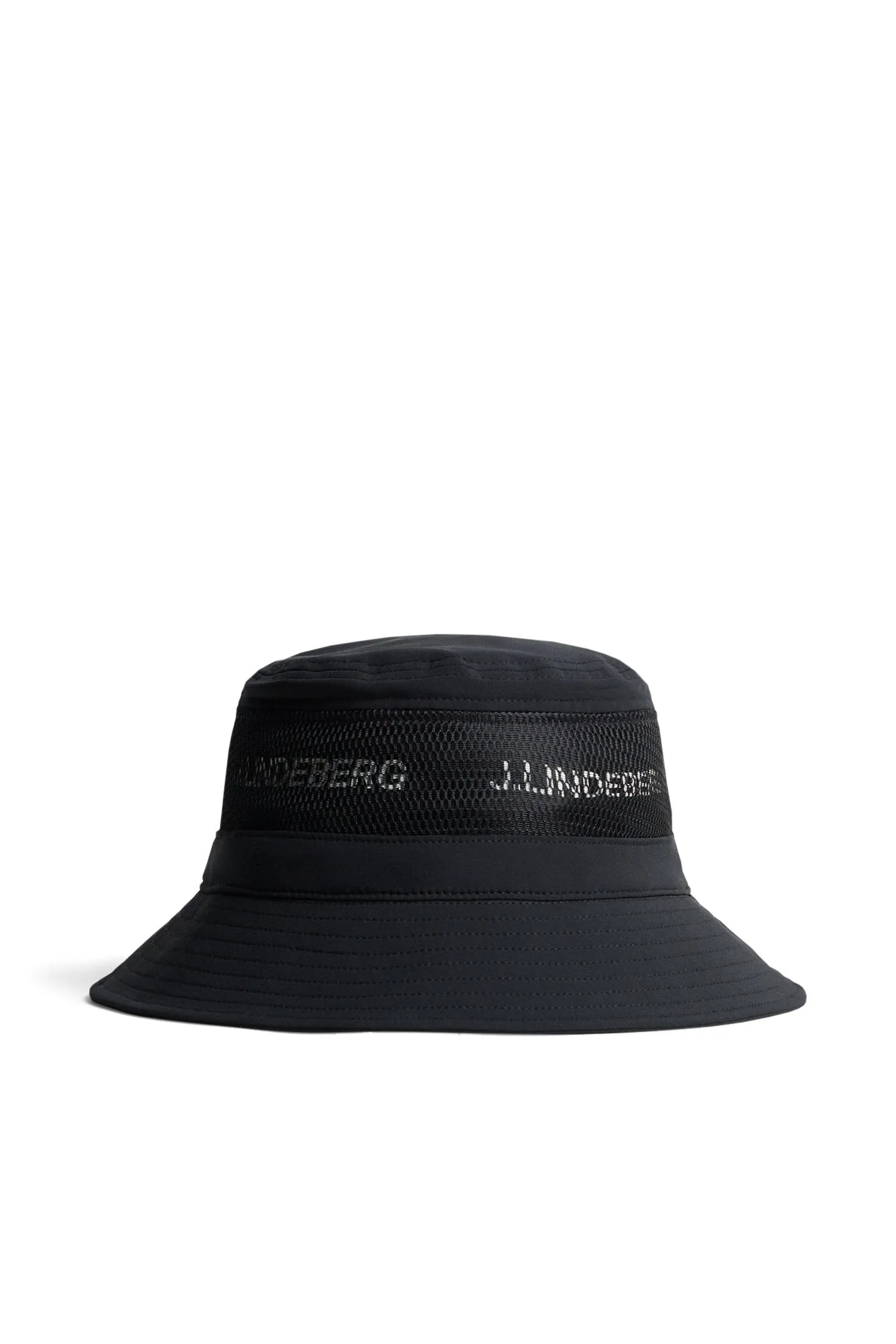 Denver Stripe Bucket Hat / Black