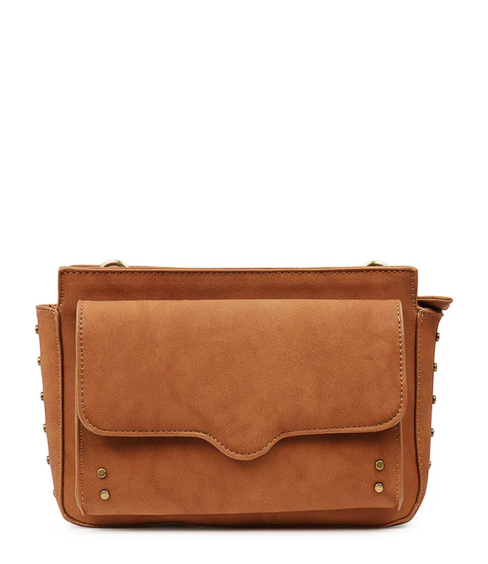 DIANA FERRARI Ivy Cross Body Bag Tan Smooth