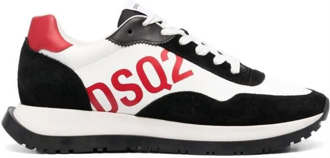 DSQUARED2 Running logo-print sneakers White