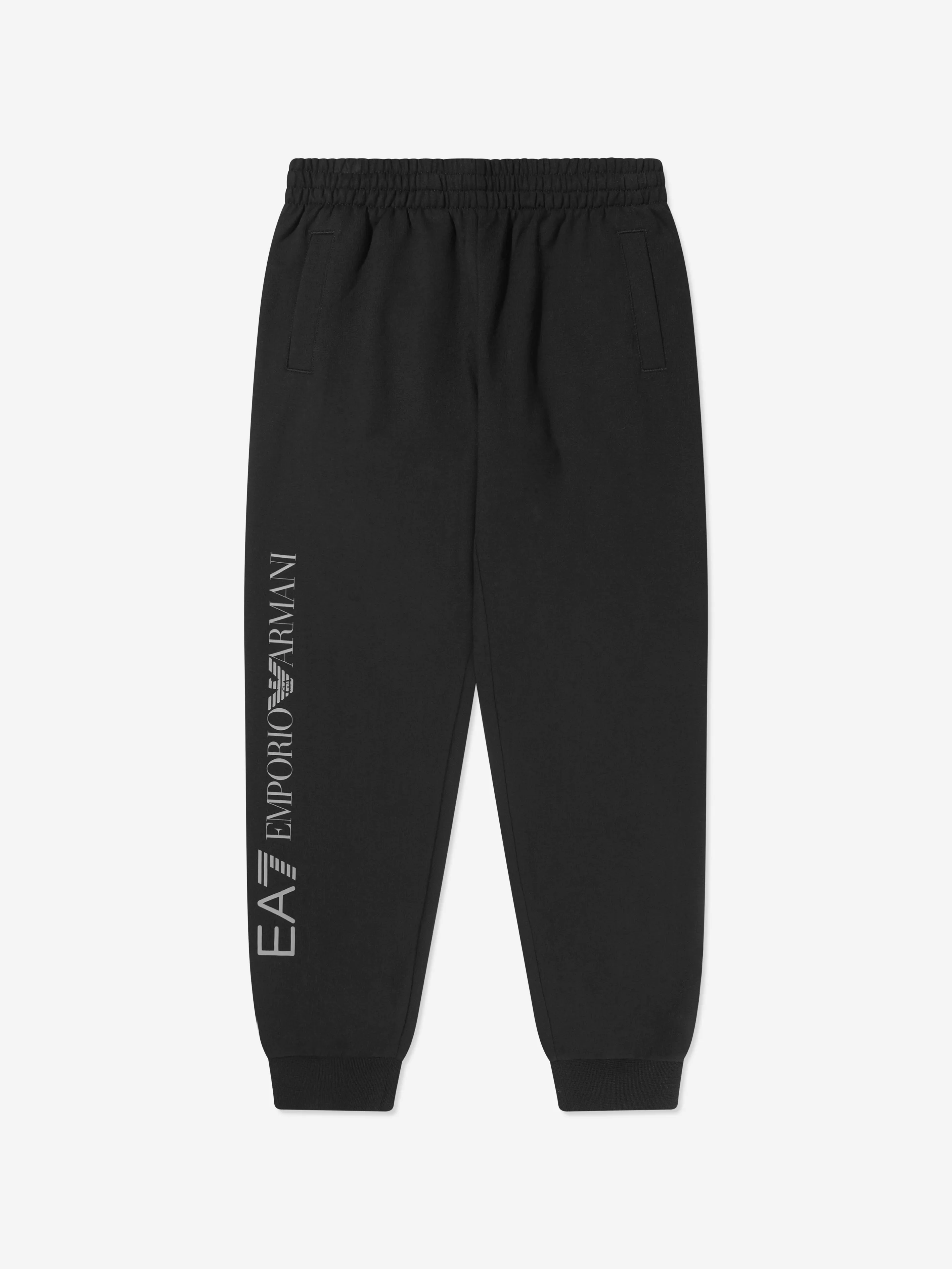 EA7 Emporio Armani Boys Half Zip Logo Print Tracksuit