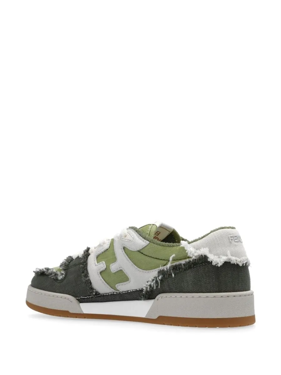 FENDI MATCH DENIM SNEAKERS