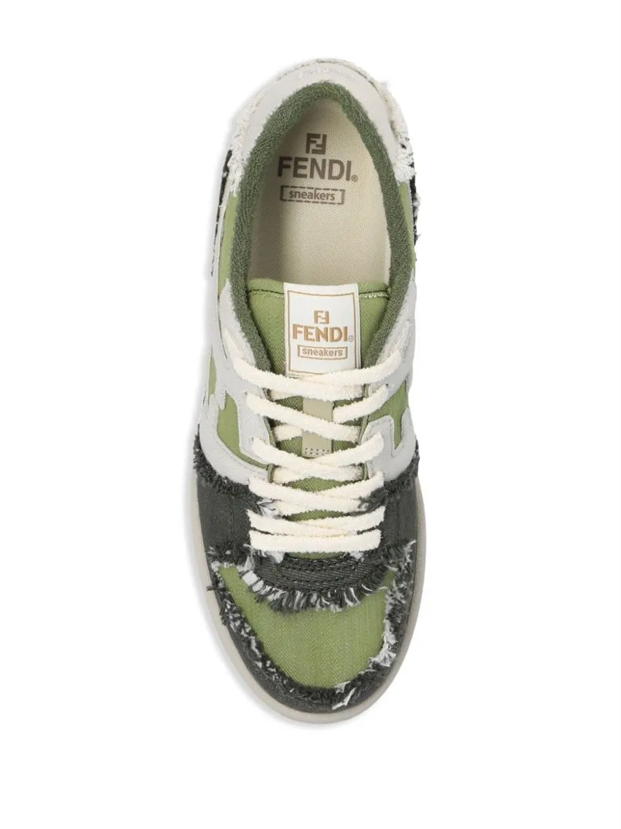 FENDI MATCH DENIM SNEAKERS