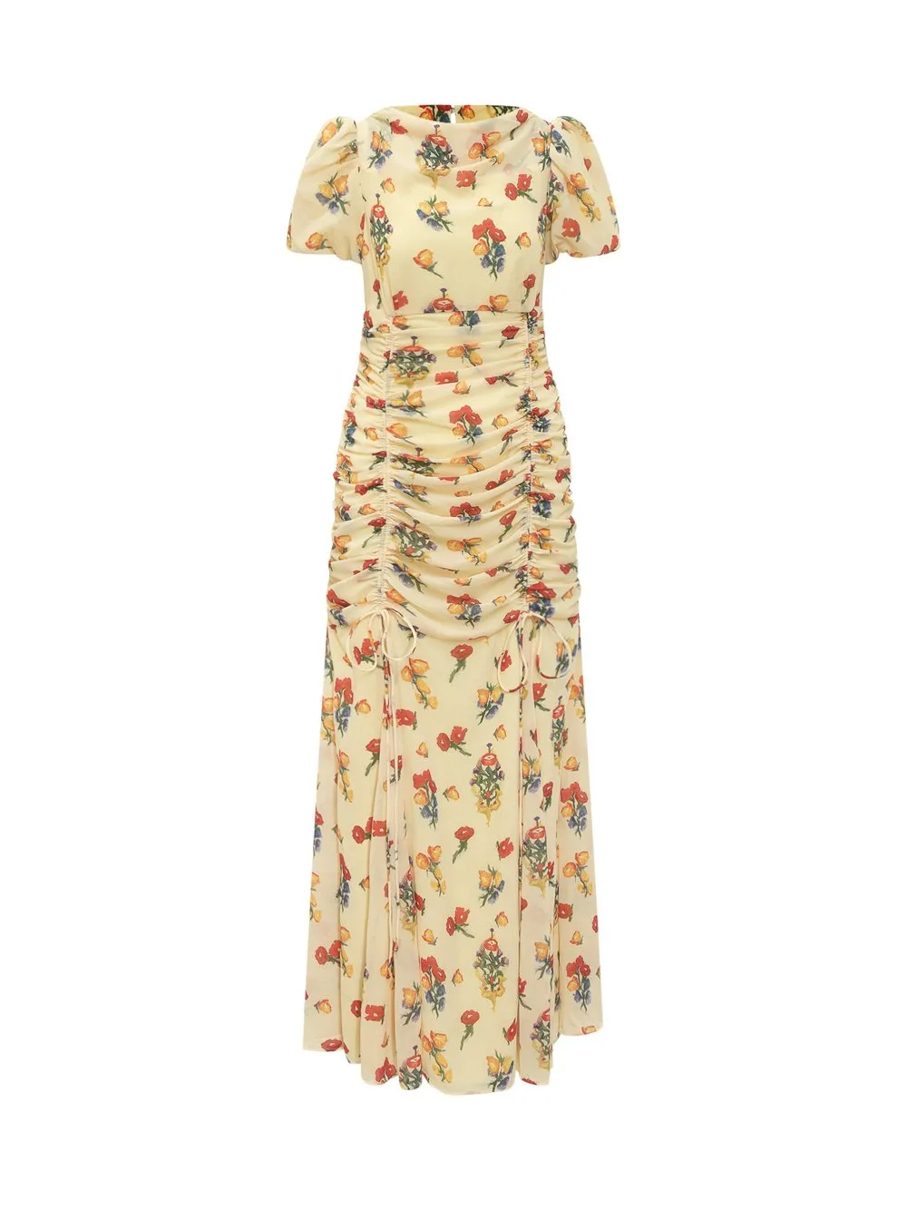 Fiori Ruched Dress